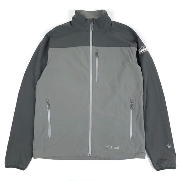 Marmot Other - MARMOT Tempo Windbreaker Zip Softshell Jacket Gray Gorpcore Mens Large Gorpcore
